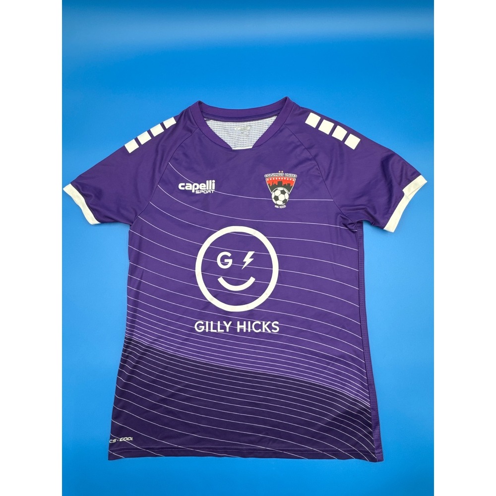 Capelli Sport Soccer Jersey Medium Purple Gilly Hicks Orthopedic One #22‎